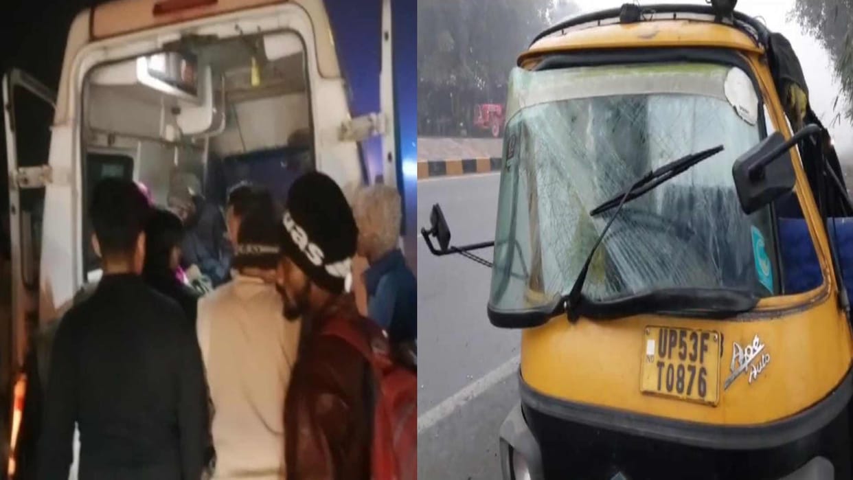 Accident on highway in Kushinagar many people died