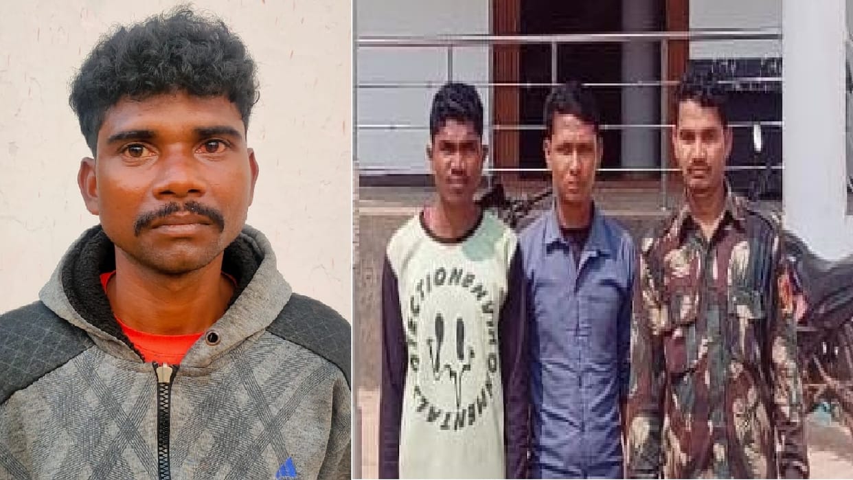 CNM president and two militia members arrested with reward of Rs one lakh