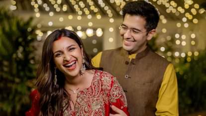 Raghav Chadha reaction on disagreement with chamkila actress Parineeti Chopra says Wife is always right
