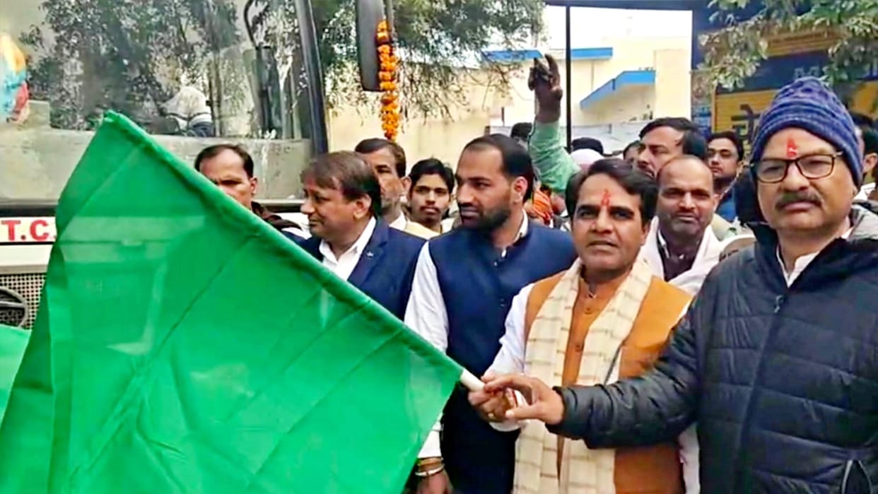 Dausa News Travel from Mandawar to Jaipur becomes easy roadways bus started