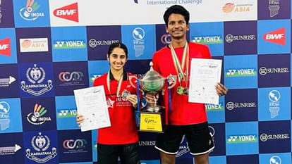 Sathish Kumar Karunakaran Aadya Variyath Claim Mixed Doubles Crown in Fajr International Challenge