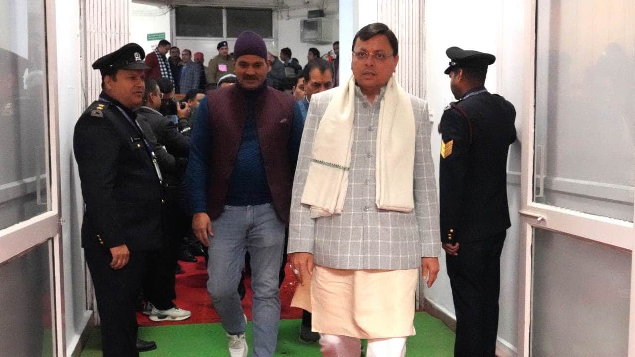 Uttarakhand Assembly session: CM Dhami introduced UCC bill in the House opposition created ruckus watch Photos