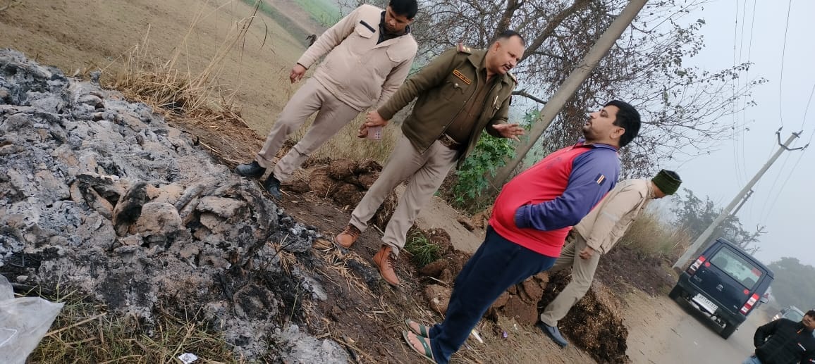 Mama murders his niece and burnt her body in a trash, accepts his accused