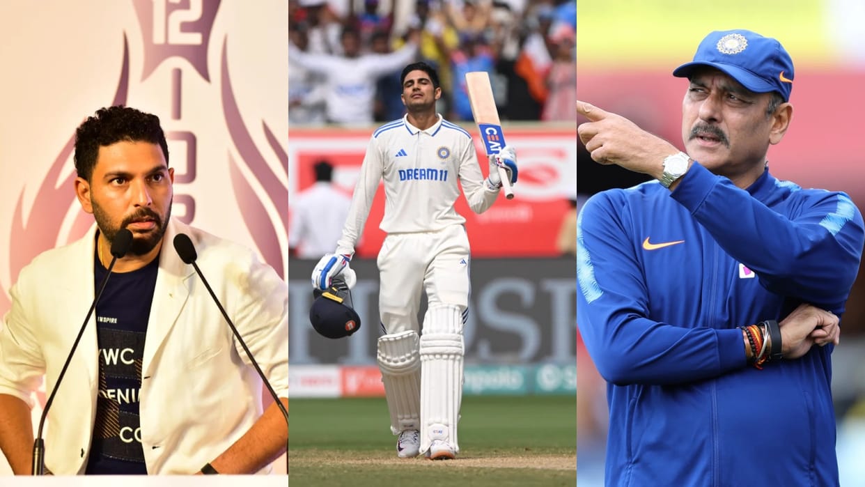 IND vs ENG 2ND TEST Yuvraj Singh respoNDED to Ravi Shastri AFTER GILL CENTURY