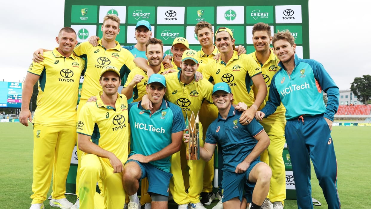 AUS vs WI Australia achieved the target against West Indies within seven overs made a big record in ODI