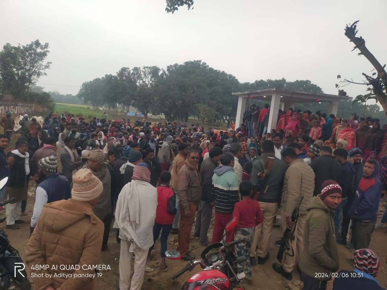Ambedkar statue broken by miscreants angry villagers created ruckus in Azamgarh