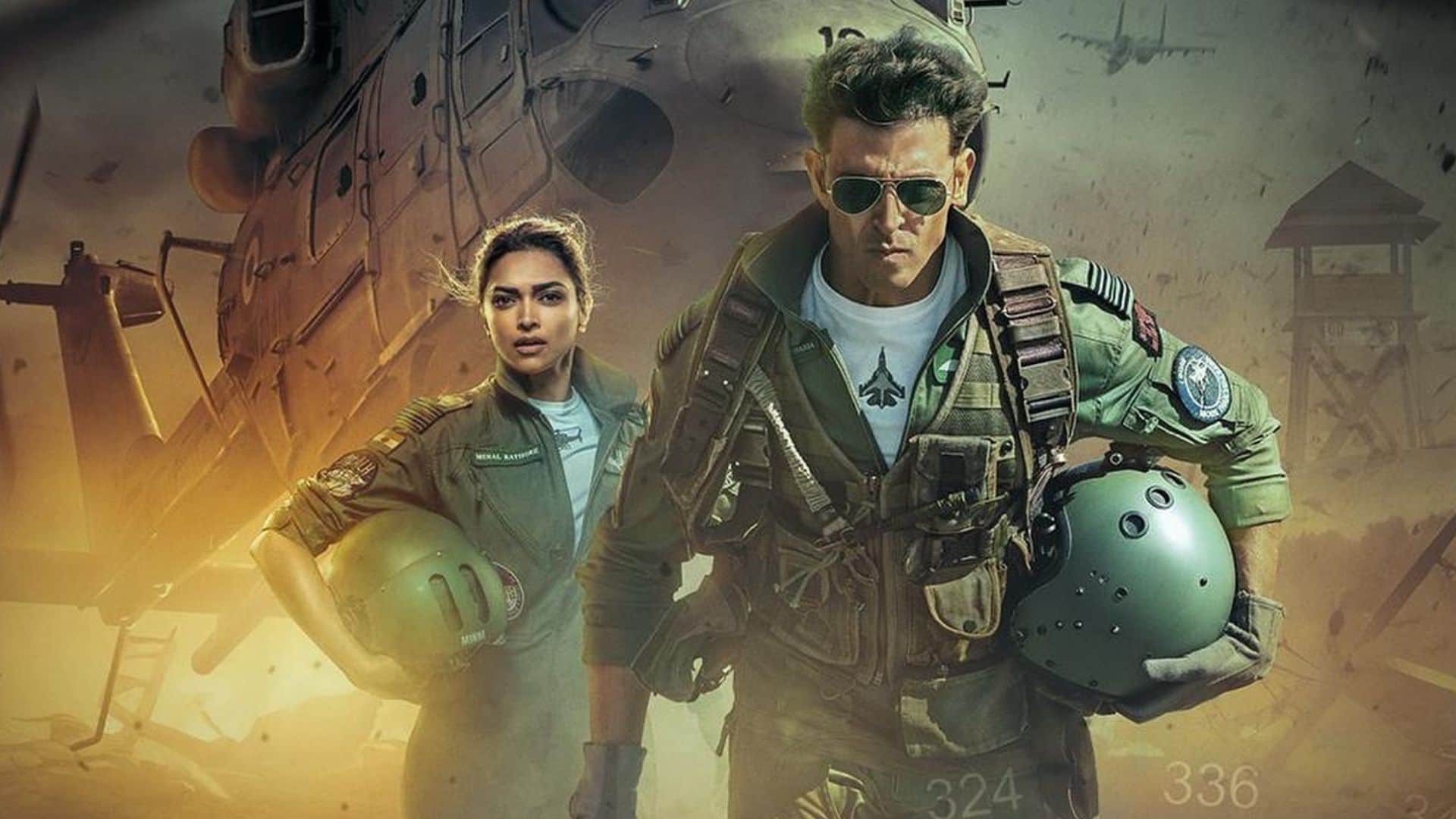 Deepika Hrithik kissing moment in Fighter created Controversy IAF officer of Assam sent legal notice to maker