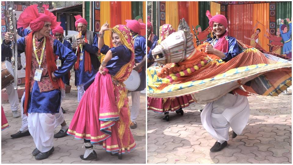Surajkund Fair Haryanvi artists created a stir at Badi Chaupal
