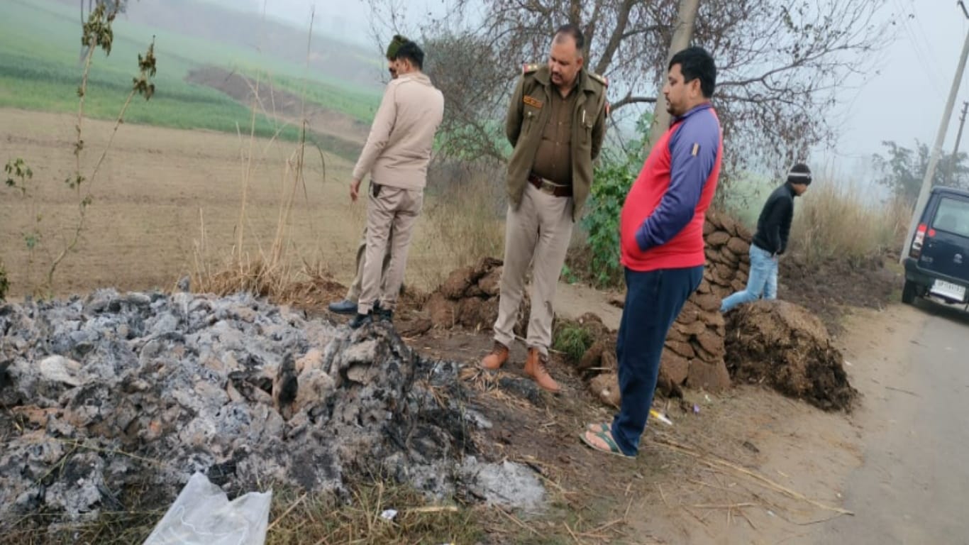 Mama murders his niece and burnt her body in a trash, accepts his accused