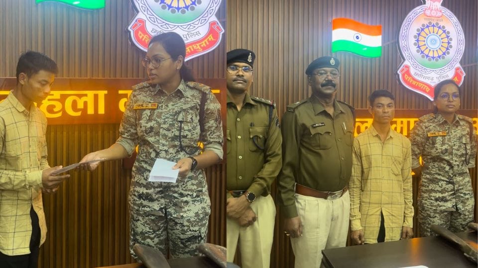 Naxalite militia commander and two other Sangham members surrender in Rajnandgaon