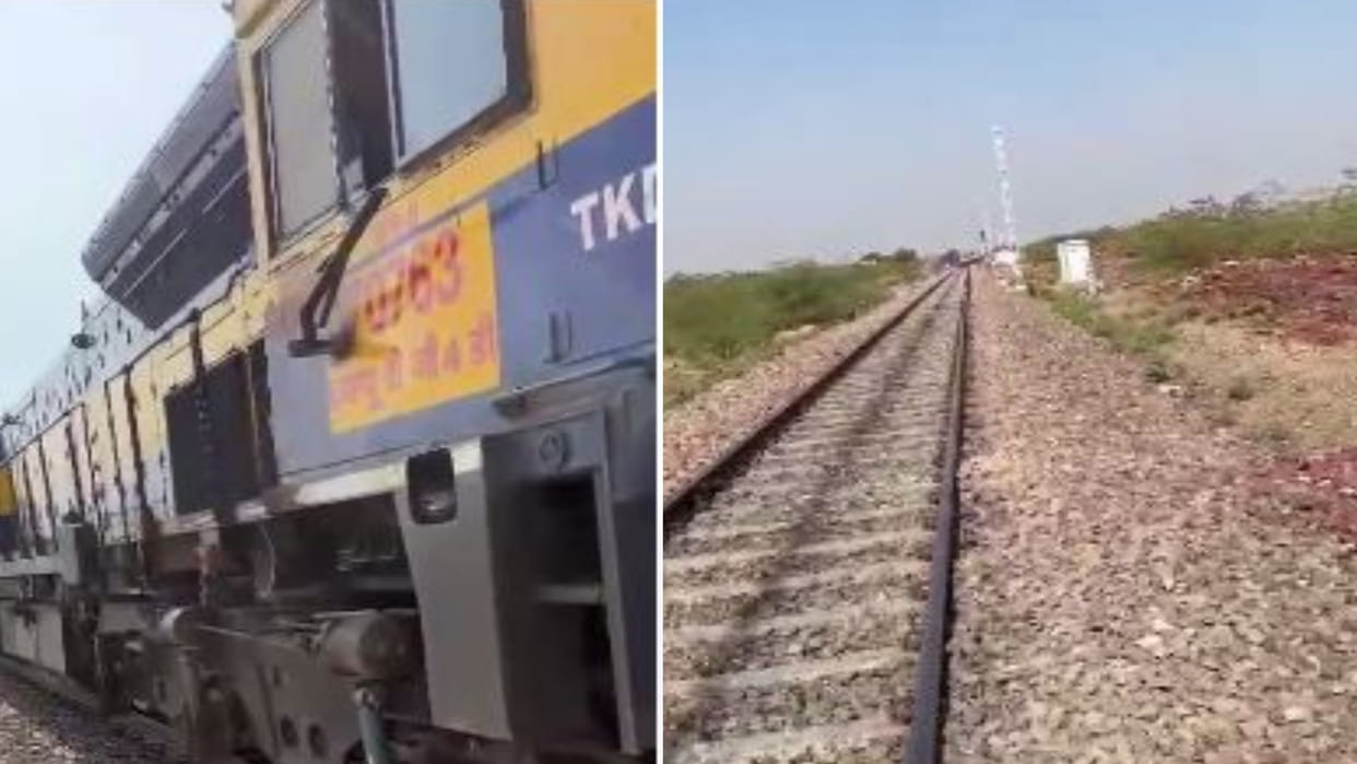 Rajasthan News: Due to technical fault, two trains reached the same track, a major accident was averted