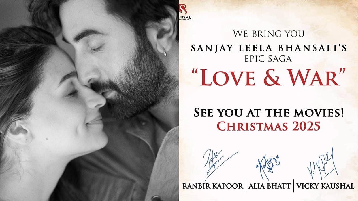 Sanjay Leela Bhansalis love and war Ranbir Kapoor will play anti hero role with Alia Bhatt and Vicky Kaushal