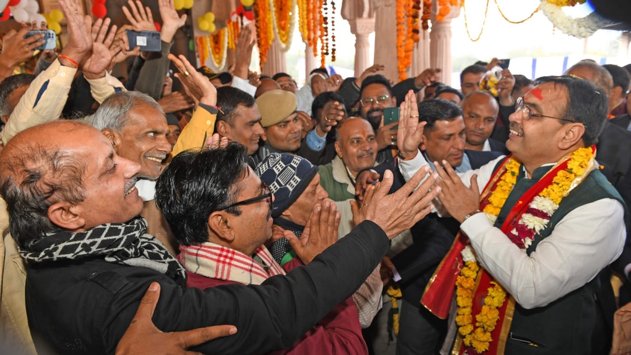 CM Bhajanlal Sharma on Bharatpur division tour