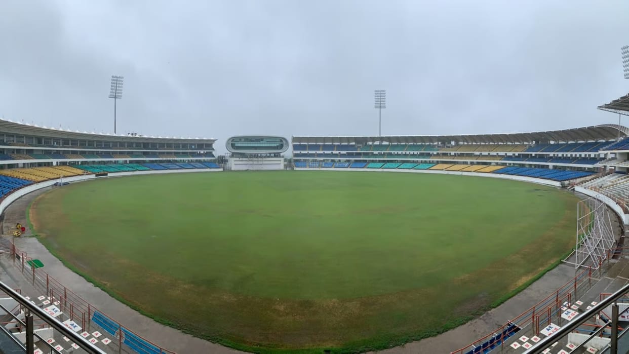 IND vs ENG saurashtra cricket association ground in rajkot to be renamed niranjan shah stadium