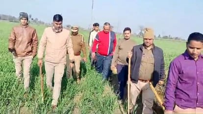 Panic among villagers due to leopard in Badaun district