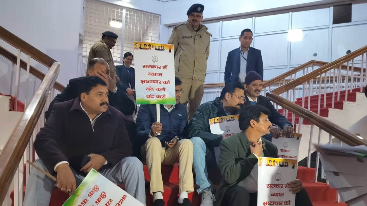 Uttarakhand Assembly session: CM Dhami introduced UCC bill in the House opposition created ruckus watch Photos