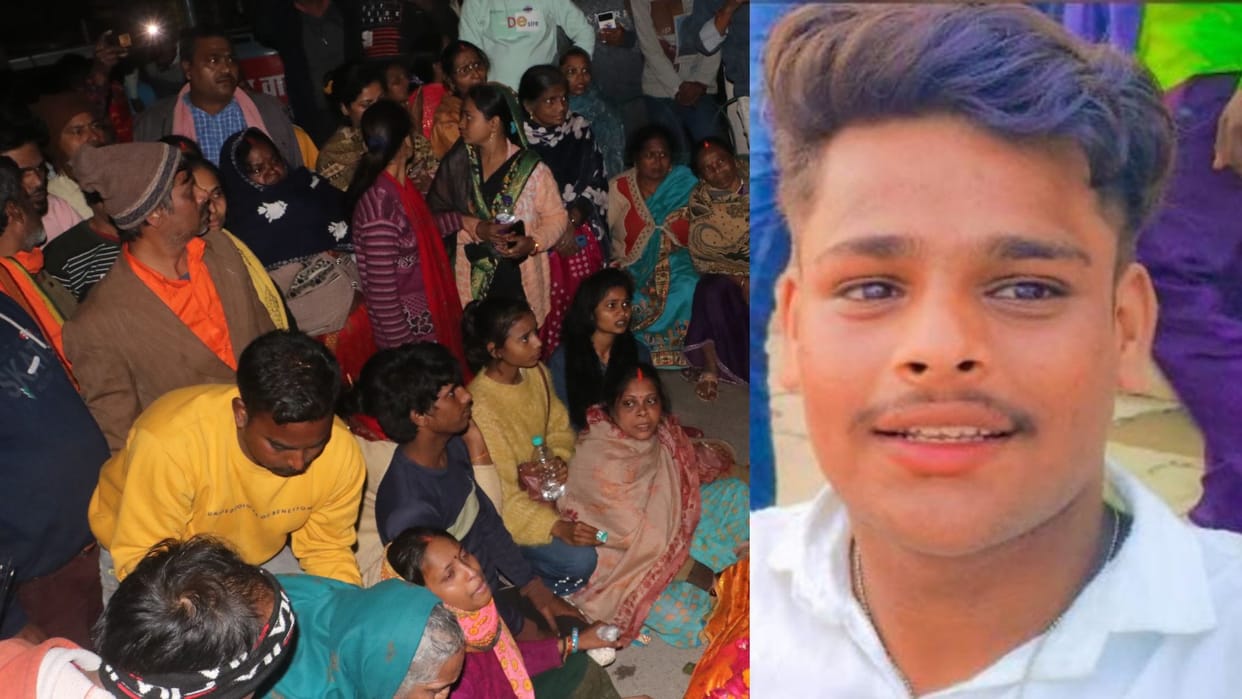 Young man died due to injured in attack family jam created by dead body in varanasi