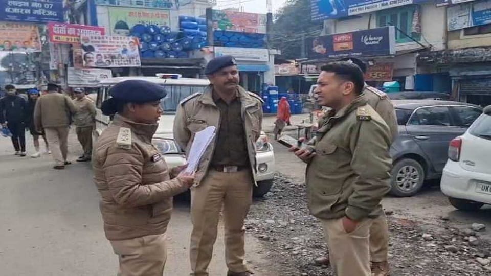 Uttarakhand UCC Bill: Haldwani police alert in view of UCC protest in uttarakhand