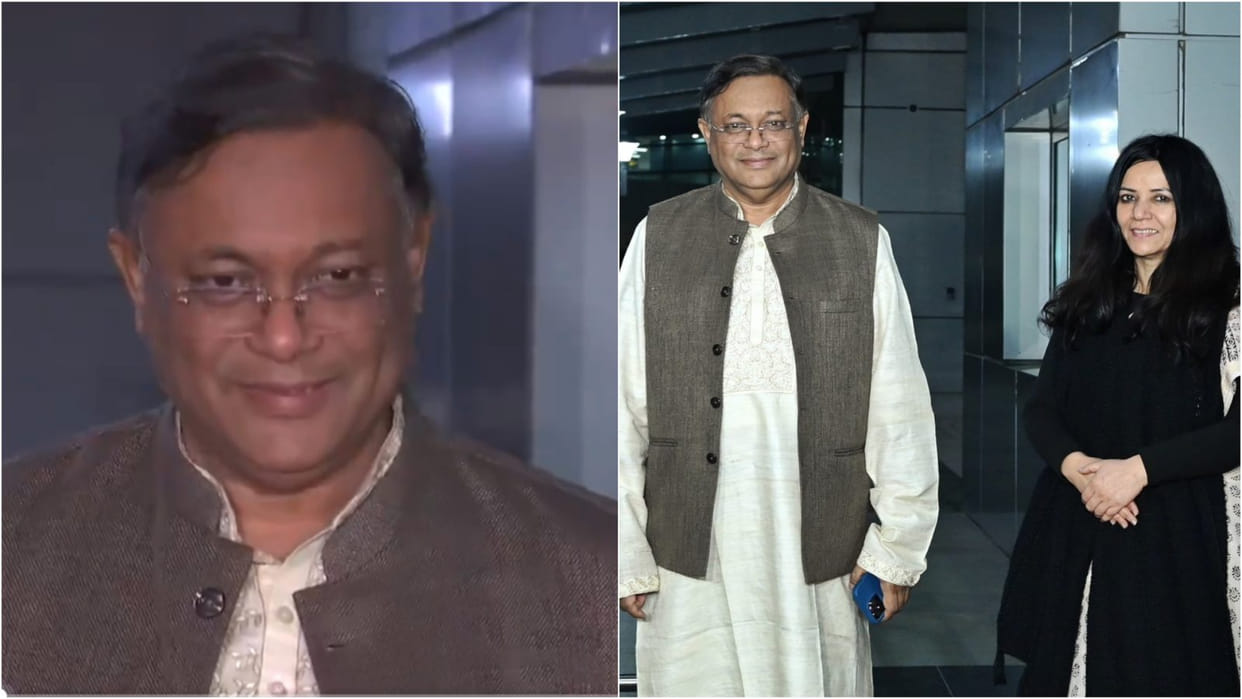Bangladesh Foreign Minister Hasan Mahmud first India visit know updates