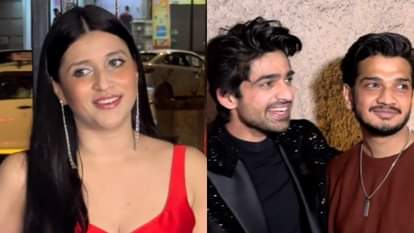 Bigg Boss 17 runner up Abhishek Kumar hosts a bash Mannara Chopra Munawar Faruqui Ayesha Khan attended it