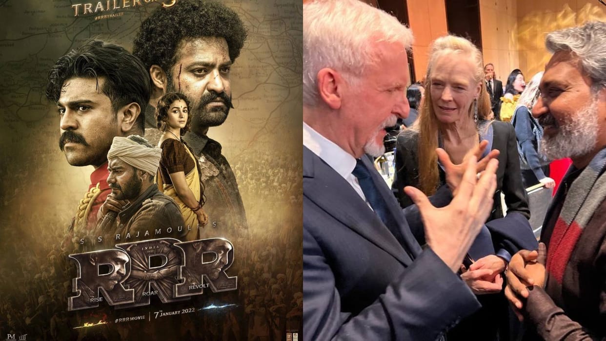 James Cmeron praised SS Rajamouli Film RRR said his work is spectacular and this is the rise of indian cinema