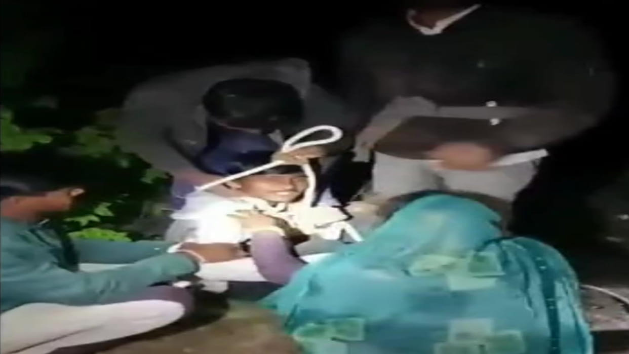 Young man beaten badly on charges of motor theft