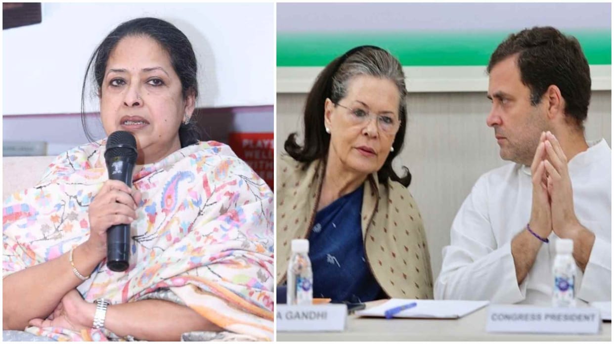 Pranab Mukherjee's daughter Sharmistha Mukherjee questions Congress's current ideology