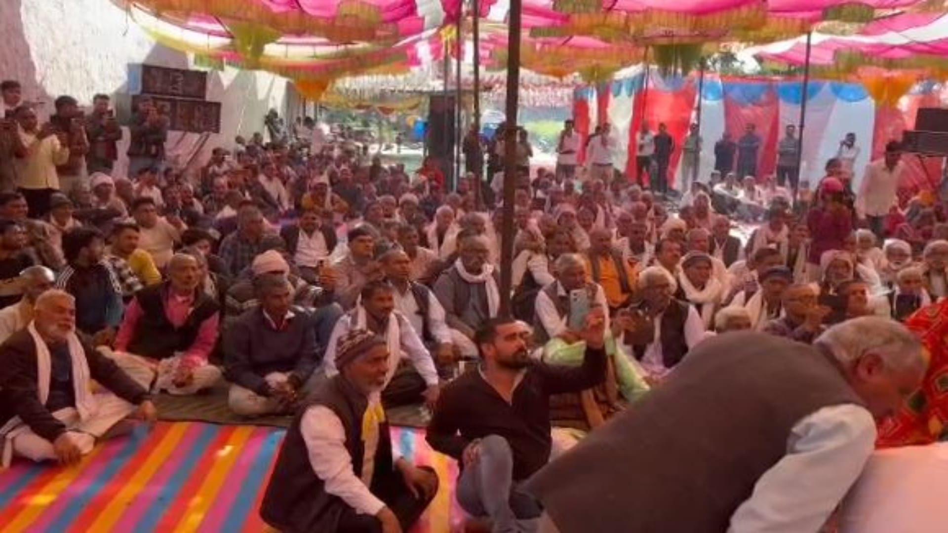 आरक्षण संघर्ष समिति का महापड़ाव