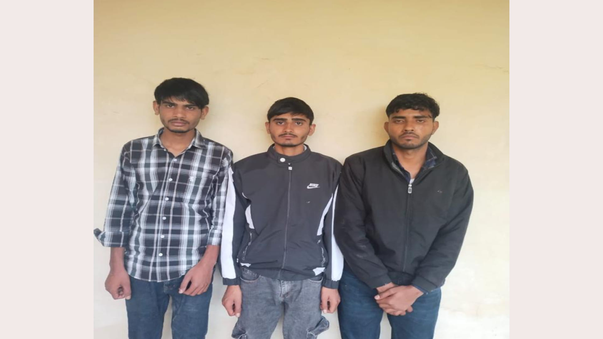 पकड़े गए आरोपी