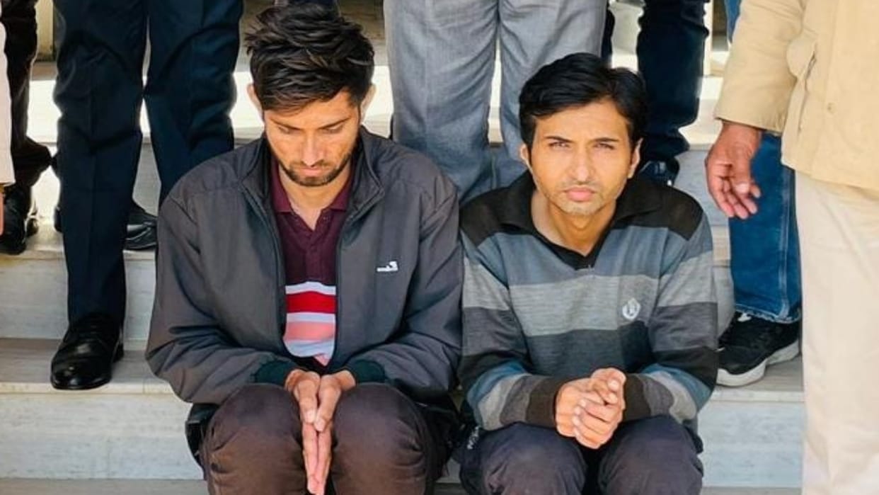 Hanumangarh Crime Two people arrested for sharing obscene photos on social media