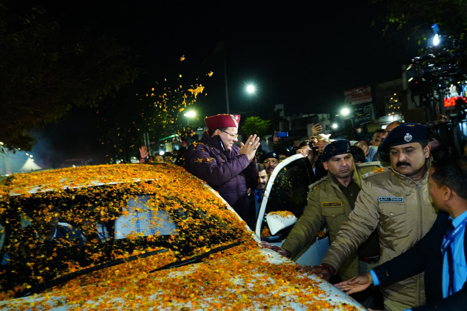 Uttarakhand UCC Bill Passed in Assembly Bjp Workers Celebration and burst Firecrackers in dehradun