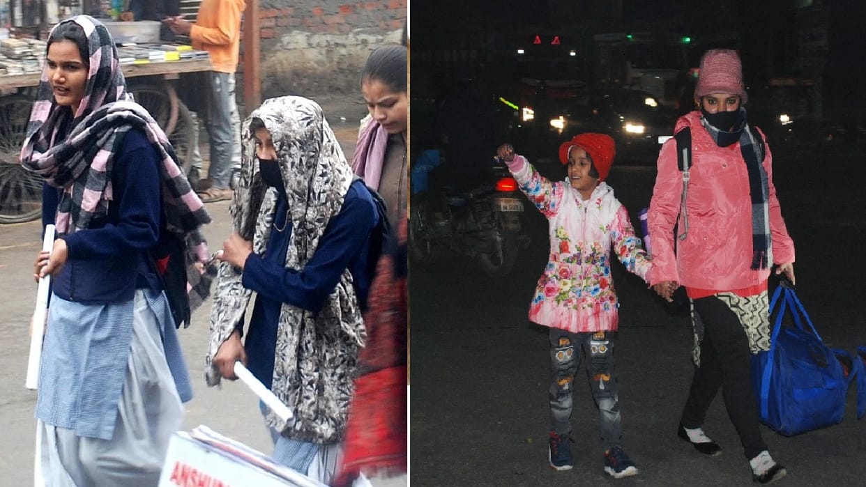 Weather Update Delhi shivered due to cold wind minimum temperature recorded Near 7 degrees