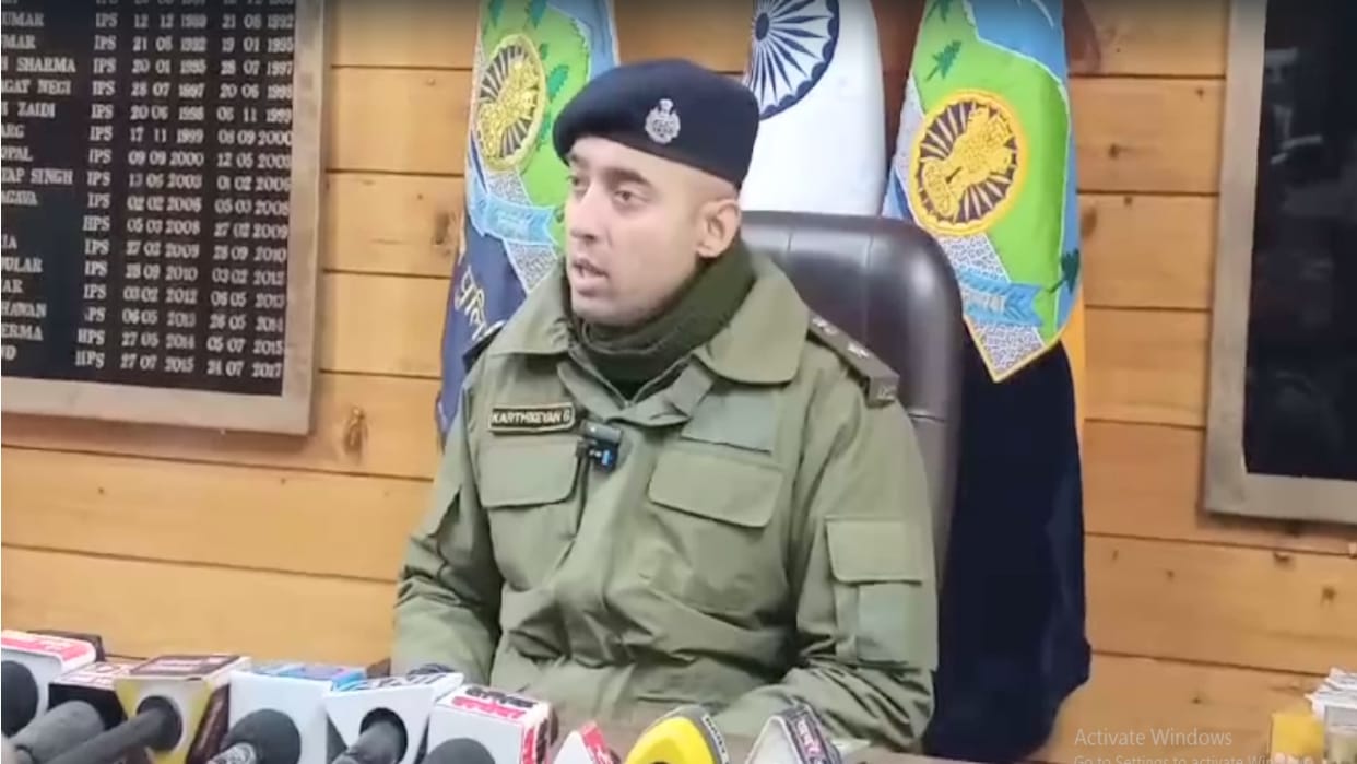 SP Gokulchandran Karthikeyan said will break the drug chain in Kullu, traffic system will be improved