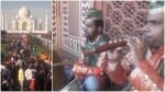 ताज के दामन पर लहराई सुलहकुल की सतरंगी चादर