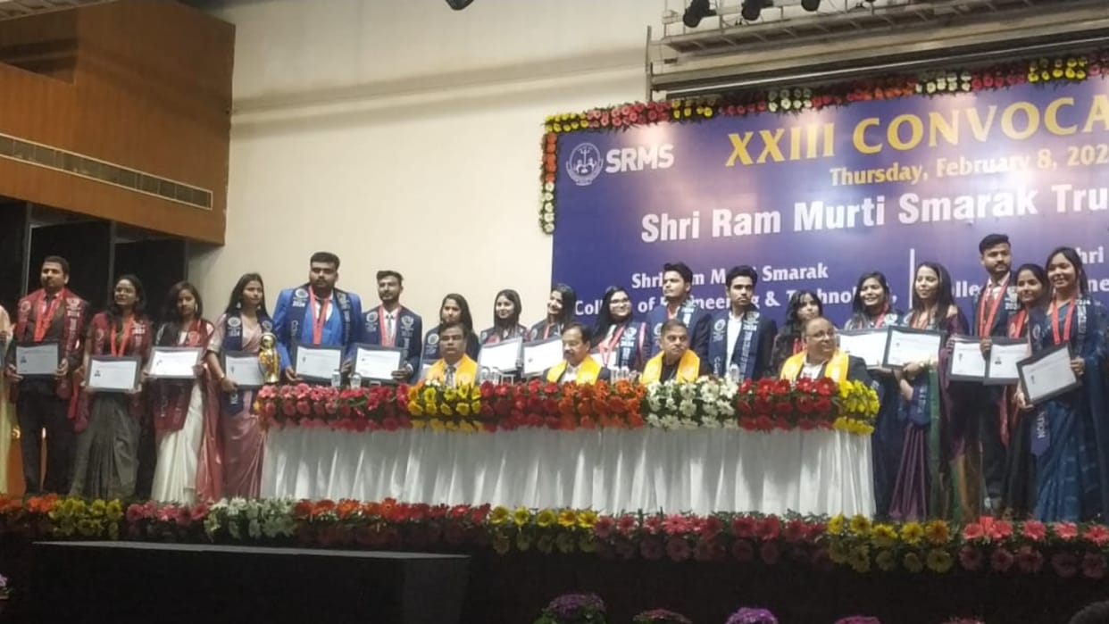 23rd Convocation of SRMS Trust colleges in Bareilly