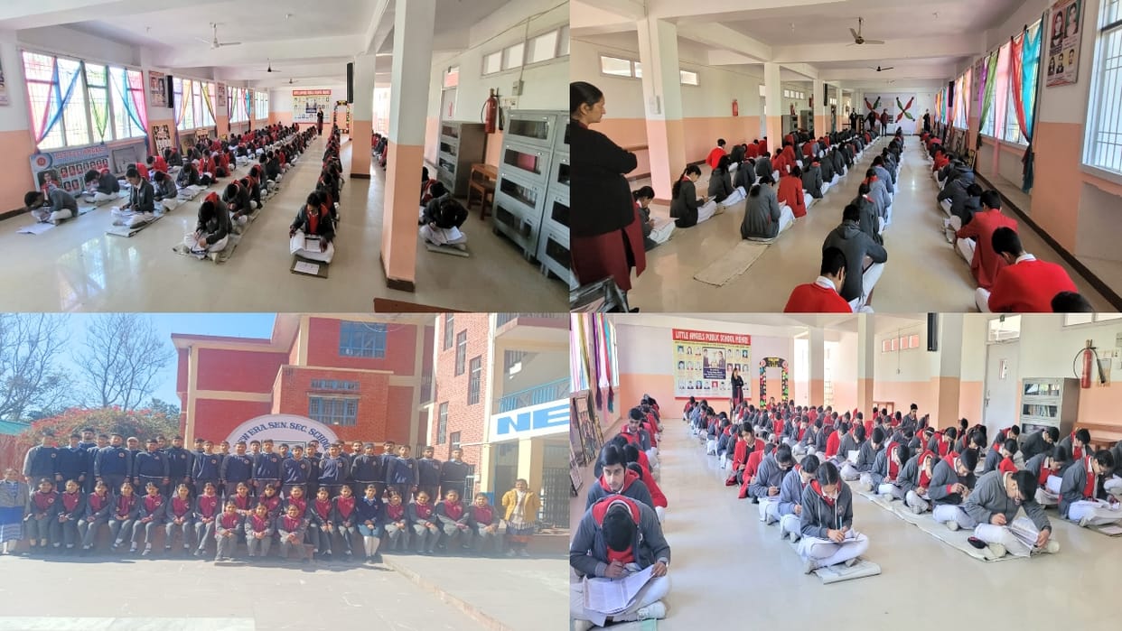 Amar Ujala Disha Scholarship competitive exam held in  Hamirpur himachal