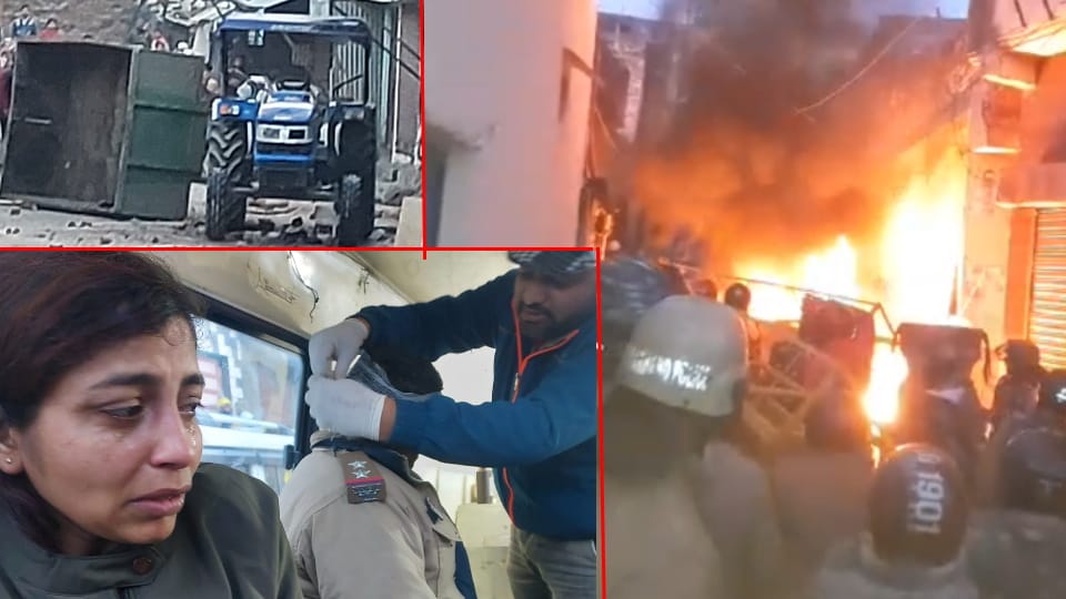 Haldwani violence 8 February disturbance started after JCB arrival female officer told the story