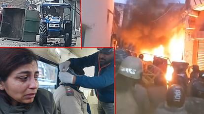 Haldwani Violence: Horrific scene on the streets everyone from police to journalists and common people injured