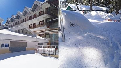 Hemkund Sahib covered with 2-3 feet of snow up to a distance of 7 km from Govind Ghat Uttarakhand Weather