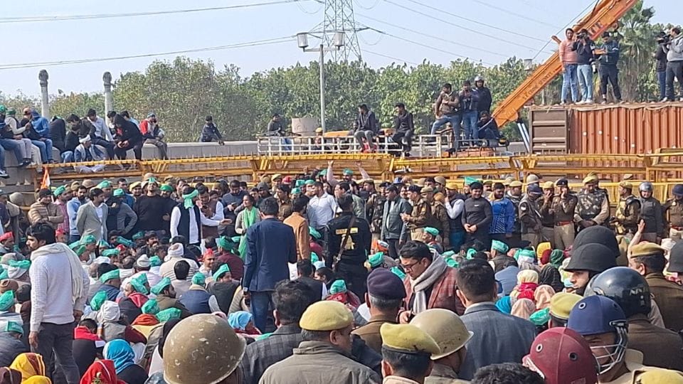 Kisan Andolan: Three states will get additional forces to stop the farmers
