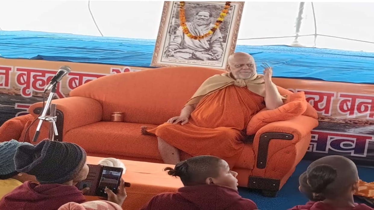 Shankaracharya Nischalananda said: Ganga and Yamuna are the existence of Sanatan Dharma