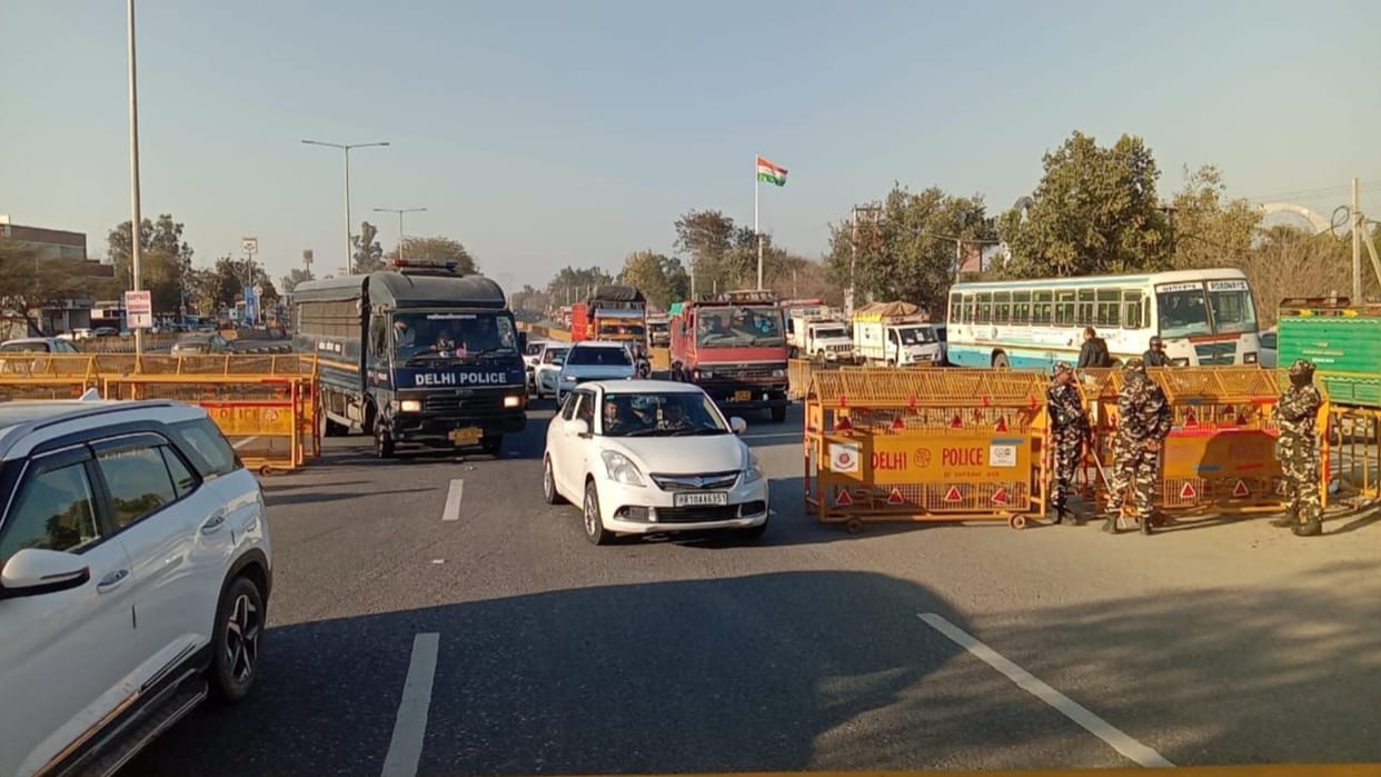 Farmers march to Delhi: It will be a challenge for the police to stop Farmers at Kundli border