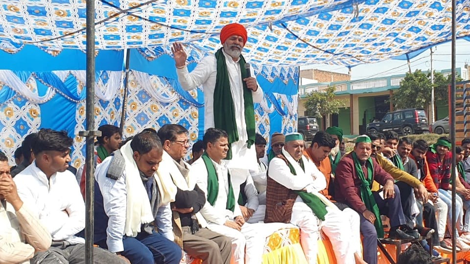 Kisan Andolan: Rakesh Tikait attacked the government