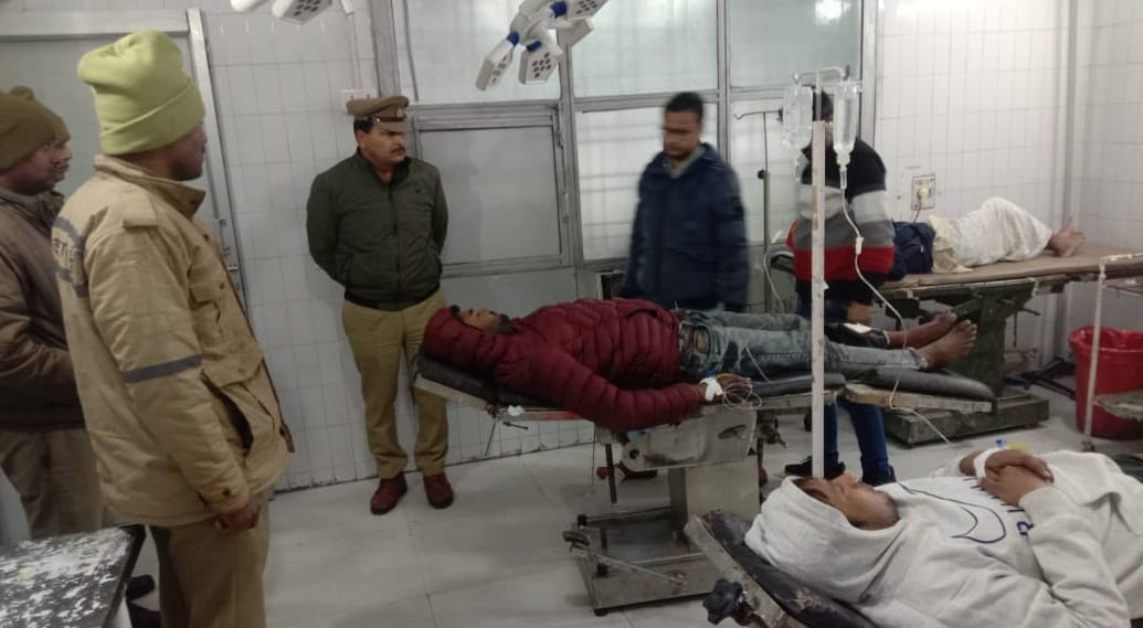 Bullion Trader Murder, Two accused arrested in police encounter, both shot in the leg, admitted to hospital