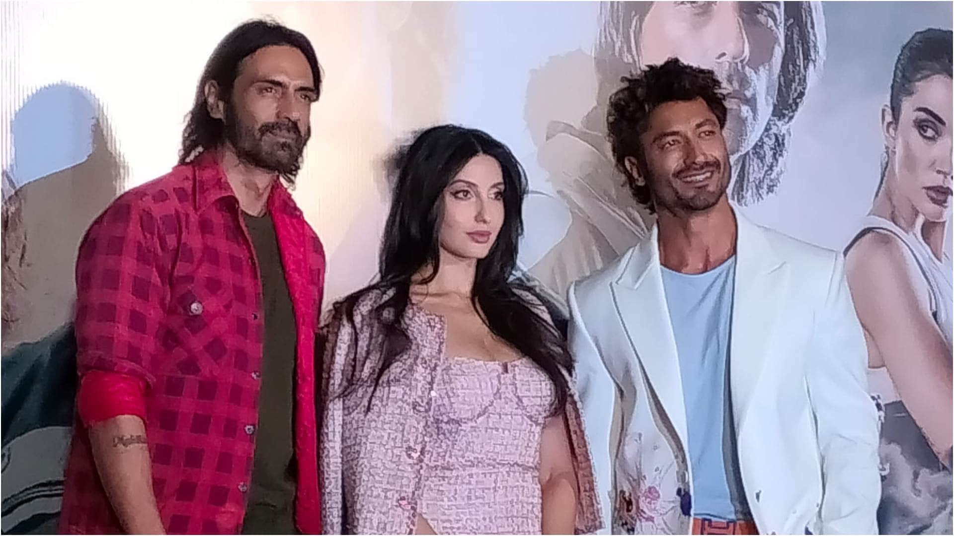 Crakk Jeetegaa Toh Jiyegaa: Vidyut Jammwal Arjun Rampal Nora Fatehi Aditya film Trailer Launch