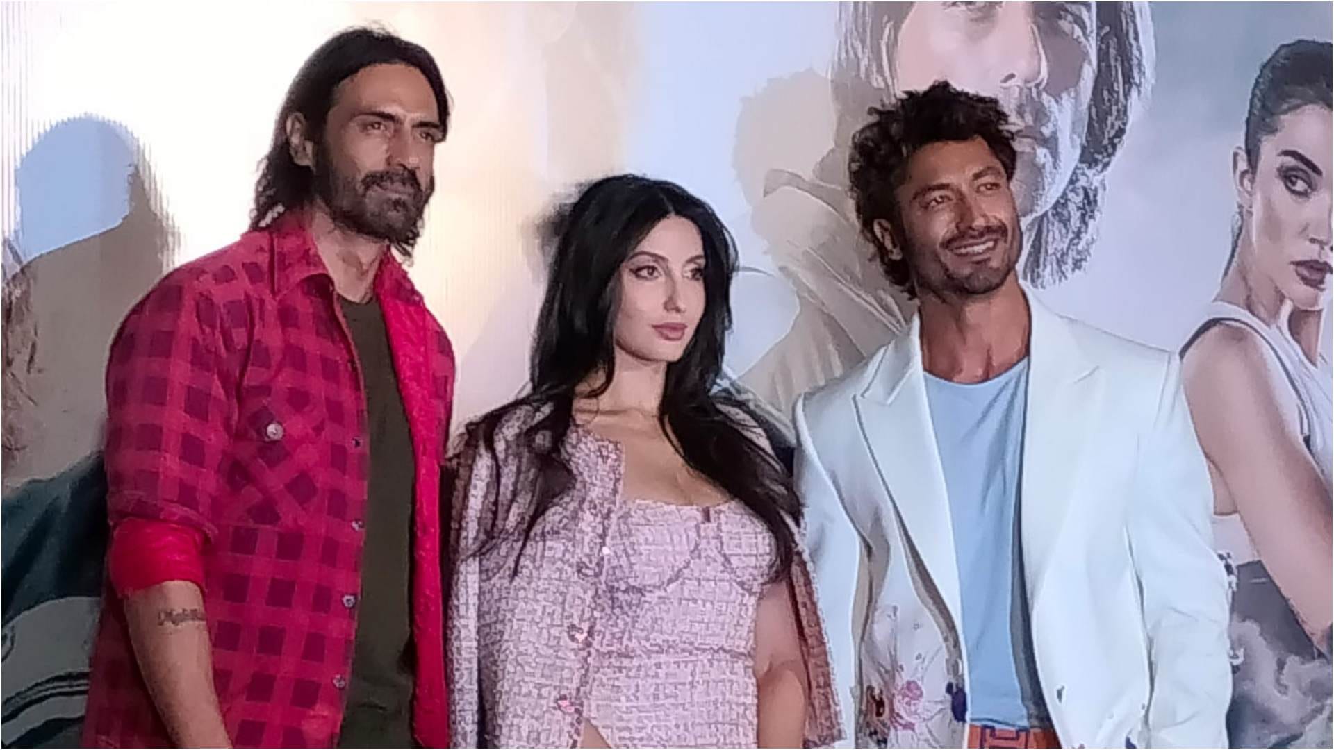 Crakk Jeetegaa Toh Jiyegaa: Vidyut Jammwal Arjun Rampal Nora Fatehi Aditya film Trailer Launch