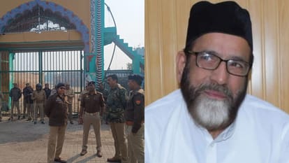 Police Force deployed outside Maulana Tauqeer Raza house in Bareilly