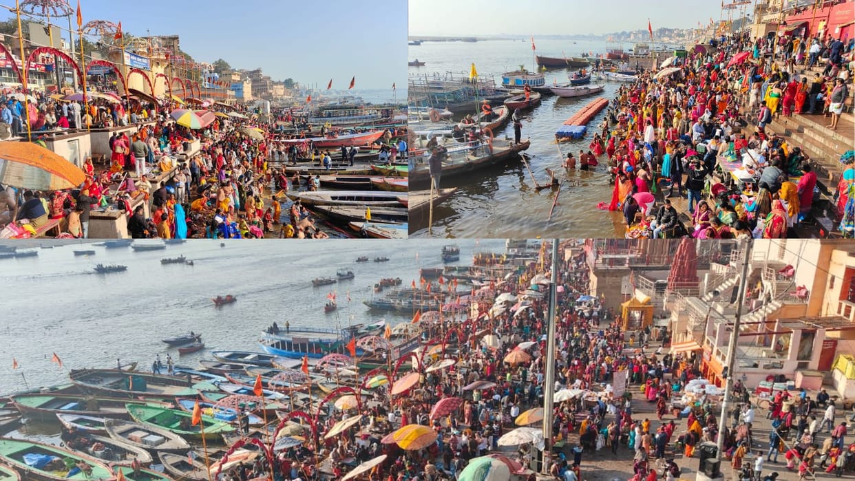 Mauni Amavasya 2024 devotees dip in Ganga in Kashi on Mauni Amavasya see latest pictures
