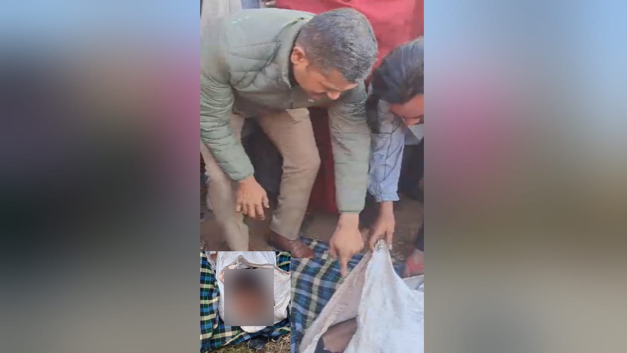 Dead body of a youth found in three pieces in Lisadigate of Meerut and police engaged in investigation