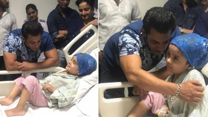 Salman Khan met a three year old cancer suffering child